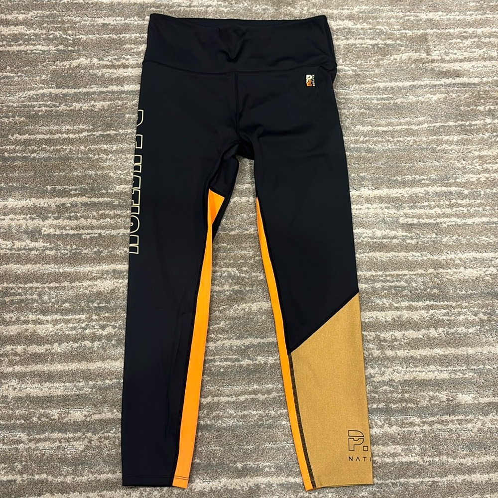 P.e Nation Comeback Colorblock high waist leggings size X Large
